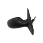 Renault Clio II MK2 (01 - 06) Right Side Manual Adjust Wing Mirror Grained Black