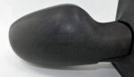 Renault Clio II MK2 (01 - 06) Right Side Manual Adjust Wing Mirror Grained Black - Image 3