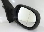 Renault Clio II MK2 (01 - 06) Right Side Manual Adjust Wing Mirror Grained Black - Image 4