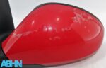 Seat Leon 1M1 1M Facelift (02-06) Left Side Manual Adjustable Door Mirror Red - Image 3