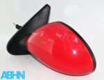 Seat Leon 1M1 1M Facelift (02-06) Left Side Manual Adjustable Door Mirror Red - Image 6