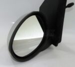 Toyota Aygo Citroen C1 107 Mk1 (05-14) Left Side Manual Wing Mirror Met Silver - Image 4