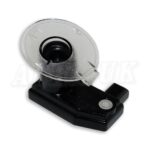 Land Range Rover Evoque L551 Right Side Mirror Puddle Projector Light +Car Logo