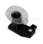 Land Range Rover Evoque L551 Right Side Mirror Puddle Projector Light +Car Logo