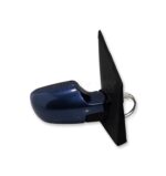Ford Fiesta-V MK5 (2002-2005) Right Side Manual Door Mirror 2S6117682AS Blue