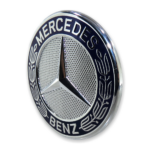 A2188170116 Mercedes C Class W205 Genuine NEW Blue Bonnet Badge Logo Emblem