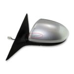 Mazda 6 MK2 GH 2008-2012 Left Side Electric Heated Wing Mirror Met Silver 5-Wire