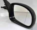 Peugeot 406 MK1 PreFacelift 95-98 Right Side Manual Adjustable Door Mirror Matte - Image 4