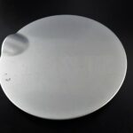 Saab 9-3 YS3F /2002-2012 Saloon/ Convertible Fill-in Fuel Flap Cover Met Silver