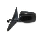 BMW 5-Series E60 E61 (03-08) Left Side Electric Door Mirror 4-Wires Met Black