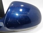 VW Passat B6 3C2 3C5 05-11 Left Side Electric Heated Door Mirror Met Dark Blue - Image 2