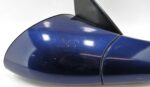 Vauxhall Vectra-B Pre-Facelift /1995-1998 Right Side Manual Door Mirror Met Blue - Image 3