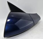 Vauxhall Vectra-B Pre-Facelift /1995-1998 Right Side Manual Door Mirror Met Blue - Image 5