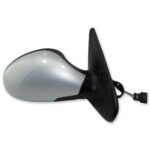 Seat Leon 1M1 1M Facelift (02-06) Right Side Electric Heated Door Mirror Silver