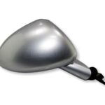 Vauxhall Opel Corsa-D E (06-18) Right Side Electric Door Mirror Metallic Silver
