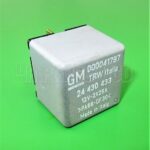 Vauxhall Opel 6-Pin Grey Relay Heated Rear Window 6238604 24430433 000041797 12V