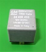 Vauxhall Opel 6-Pin Grey Relay Heated Rear Window 6238604 24430433 000041797 12V - Image 3