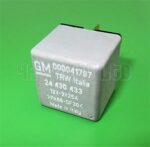 Vauxhall Opel 6-Pin Grey Relay Heated Rear Window 6238604 24430433 000041797 12V - Image 5