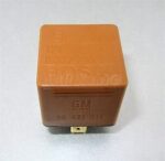 44-Vauxhall Opel 5-Pin Brown Relay Engine Cooling AC 90491314 Bosch 0332209136 - Image 6