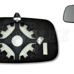 Saab 9-3 9-5 900 (1994-2002) Left Side (Passenger) Heated Door Mirror Glass