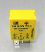 27-Vauxhall GM 24433728 Flasher Turn Signal Light Yellow Relay 29200076 - Image 3