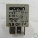 930-Audi VW Glow Plugs Fuel Pump White Relay 614 8E0951253 4-Pin Bitron 12V 70A - Image 9