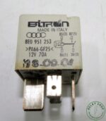 930-Audi VW Glow Plugs Fuel Pump White Relay 614 8E0951253 4-Pin Bitron 12V 70A - Image 8