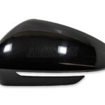 5LB857537A Skoda Enyaq Electric 21-23 LHD Left Side Wing Mirror Cover Met Black
