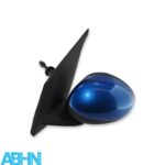 Toyota Aygo Citroen C1 107 Mk1 (05 - 14) Left Side Manual Wing Mirror Met Blue