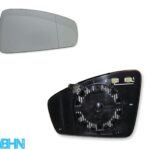 For VW Tiguan 5NA (17-23) Aspheric Wide-Angle Right Wing Mirror Glass 5NA857522A