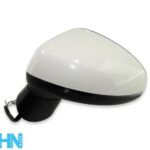 Audi A3 8V (14-20) Left Side Electric Wing Mirror Manual Folding White Cut-Wires