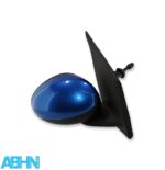 Toyota Aygo Citroen C1 107 Mk1 (05 - 14) Right Side Manual Wing Mirror Met Blue