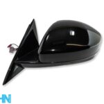LR RR Evoque L551 Left Side Electric Door Wing Mirror Power Fold Narvik Black