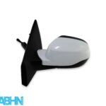 Renault Clio MK3 Facelift (2009-2013) Left Manual Adjustable Door Mirror White