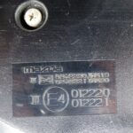 Mazda 3 MK1 BK /03-09 Left Side Electric Heated Door Mirror Met Velocity Red 27A - Image 8