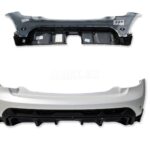 Mini Mini JCW Cooper S F56 F57 LCi2 Complete Rear Bumper Nanuq White Fog 4 PDC*