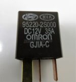 839-Kia Hyundai (2005-2015) 4-Pin Light Brown Relay Omron 95220-2S000 12V 35A - Image 6