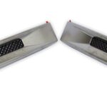 Jaguar XF X260 Genuine New Pair Left + Right Side Wing Fender Grill Noble Chrome