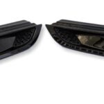 Jaguar F-Type X152 Genuine Pair Left + Right Side Wing Fender Vent Grill Black