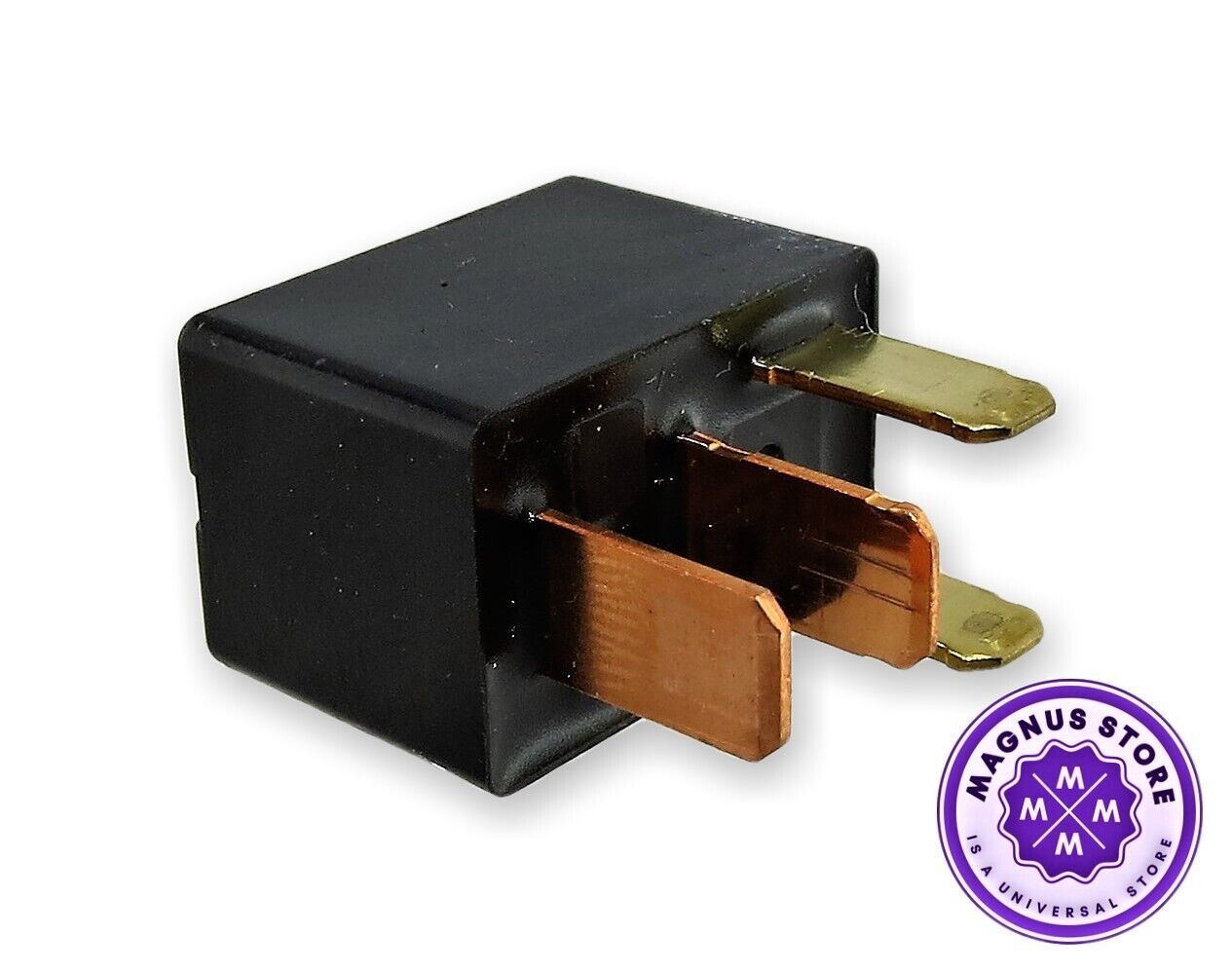 Genuine Mitsubishi 4Pin Black Micro Relay 8627A030 ACVN51212 M04 Japan Panasonic Main Image Genuine Mitsubishi 4Pin Black Micro Relay 8627A030 ACVN51212 M04 Japan Panasonic - Image 1