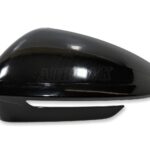 5LB857537 Skoda Enyaq Electric 21-23 LHD Left Side Wing Mirror Cover Met Black