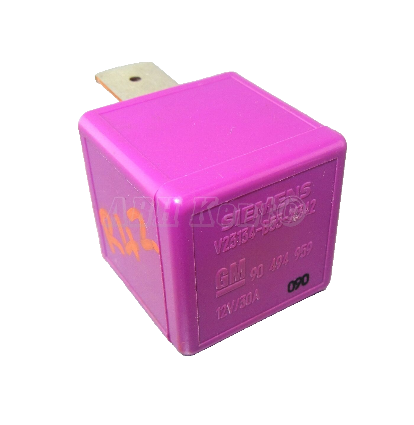 Vauxhall Opel 4-Pin Fuel Pump Purple Relay 30A 90494959 Tyco V23136-B55-X342 Main Image Vauxhall Opel 4-Pin Fuel Pump Purple Relay 30A 90494959 Tyco V23136-B55-X342 - Image 1