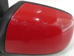 Ford Fiesta-V Facelift (06 - 08) Left Side Electric Heated Door Mirror Solid Red - Image 3