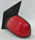 Ford Fiesta-V Facelift (06 - 08) Left Side Electric Heated Door Mirror Solid Red - Image 5