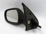 Nissan Micra K12 MK3 (02-08) Left Side Manual Door Mirror Matte Black (Grained) - Image 2