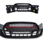 Mini Mini JCW F56 F57 LCi2 Complete Front Bumper Prime - Green 4 PDC No Eye Tow