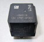 712-Vauxhall Opel /08-16 Chevrolet /05-16 5-Pin Black Relay GM 13500119 12V 6048 - Image 4