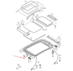 Audi Q3 E-Tron Porsche Tiguan Mk2 Sunroof Control Unit Module ECU 4K0907594AC - Image 3