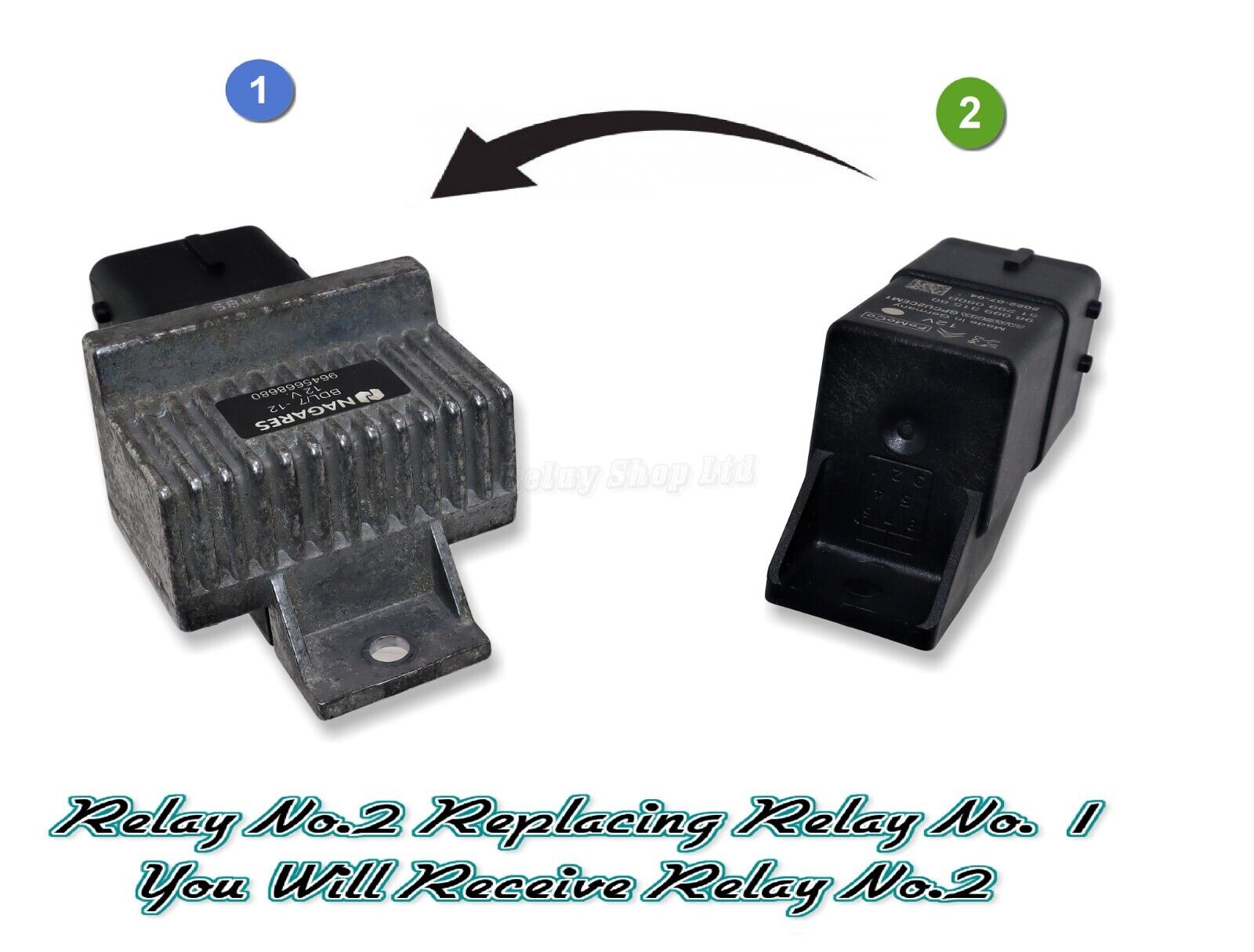 Fiat Citroen Peugeot Glow Plug (Replacement) Relay 9645668680 Nagares BDL/ 7-12 Main Image Fiat Citroen Peugeot Glow Plug (Replacement) Relay 9645668680 Nagares BDL/ 7-12 - Image 1