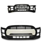 Mini One Cooper Classic F56 LCI2 Front Bumper Bare Pepper White 4 PCD Hole Black